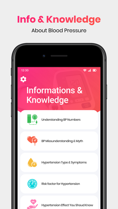 Blood Pressure:Checker&Monitor Screenshot