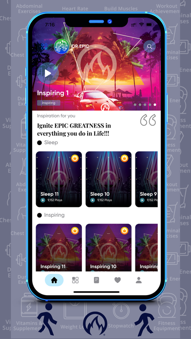 DR.EPIC PEDOMETER Screenshot
