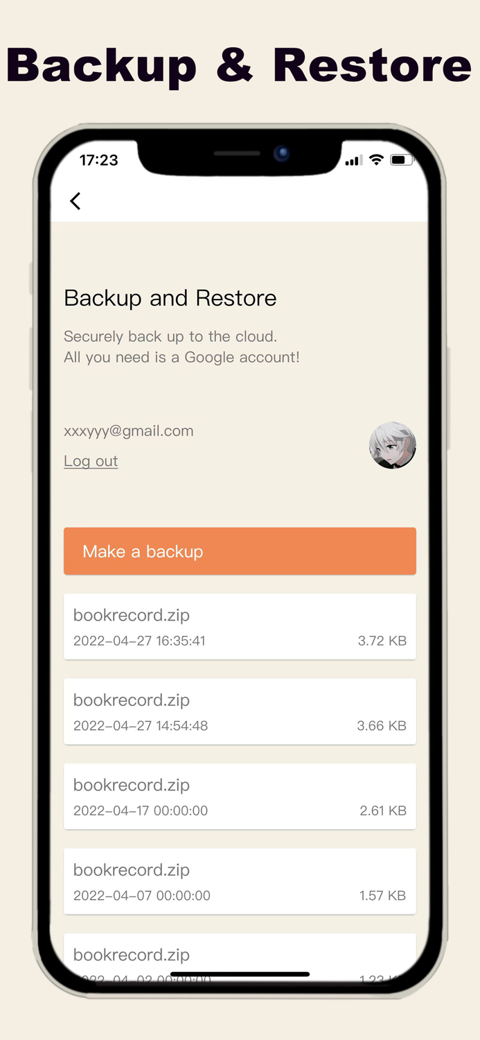 Book Reading Record - Tracker
