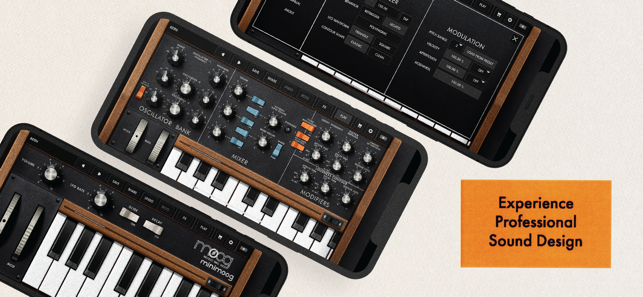 ‎Zrzut ekranu Minimoog Model D Syntezator