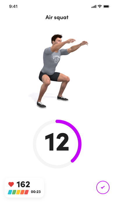 Sporty-x: de nieuwe fitness Screenshot