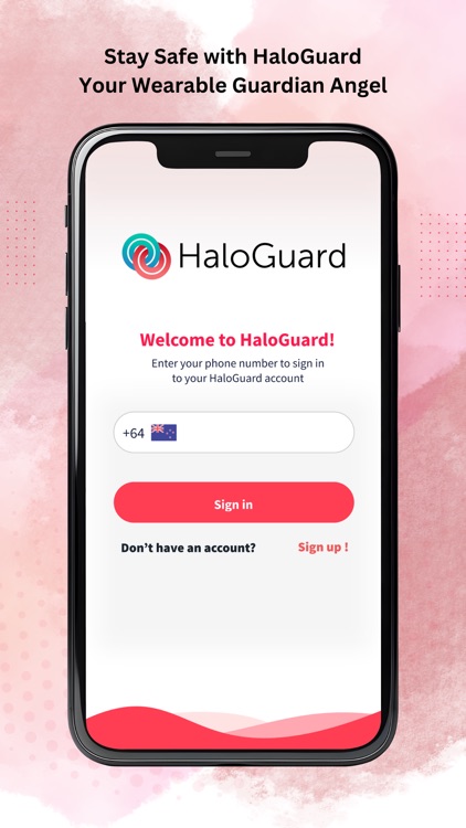 HaloGuard SOS Alarm