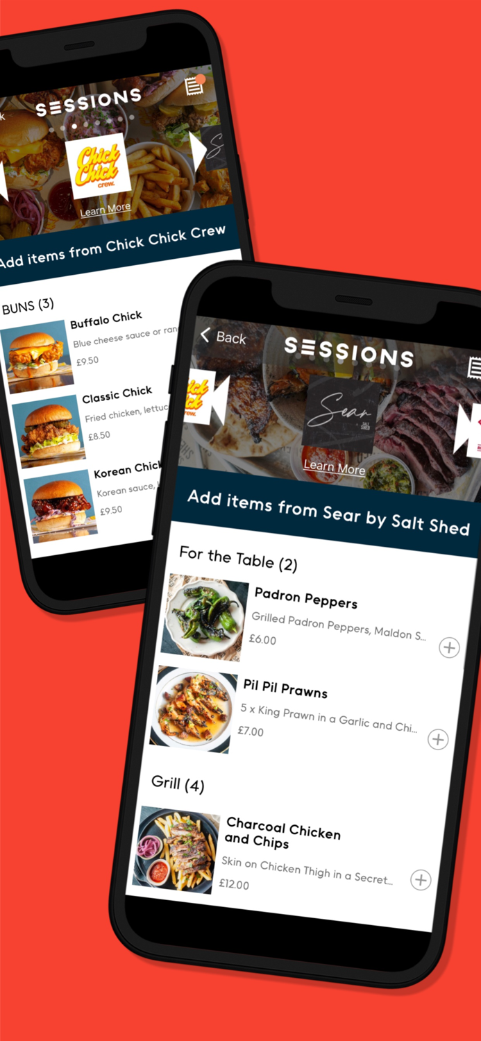 Sessions Top Food Talent