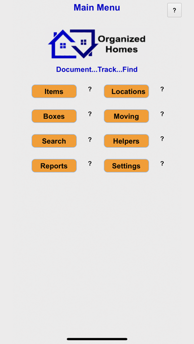 Organized Homes Screenshot