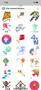 Kite Festival - 2023 Stickers screenshot #9 for iPhone