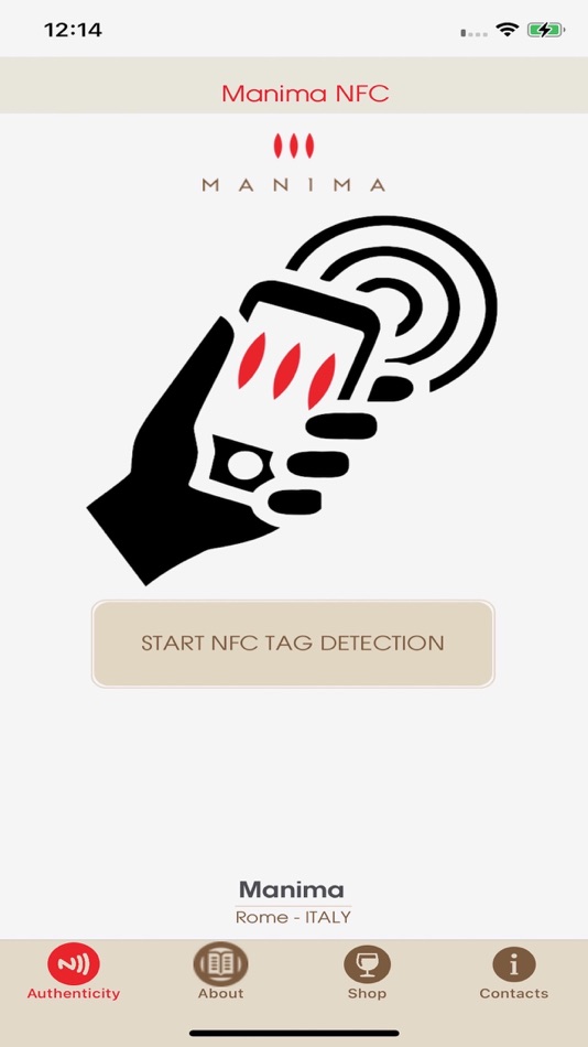 #1. Manima NFC (iOS) 由: Autentico Srl