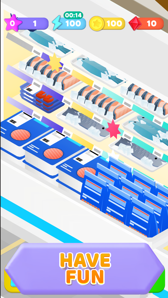 Merge Supermarket Match Game