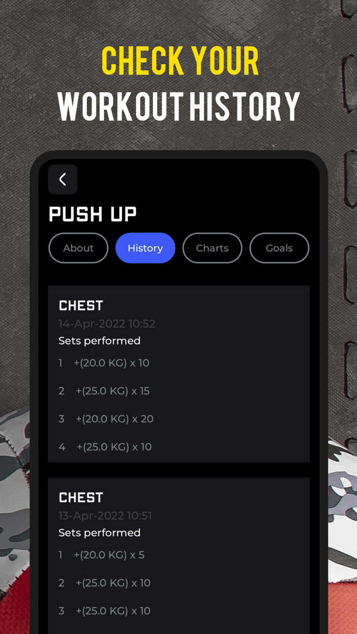 Strong Home Workout Tracker