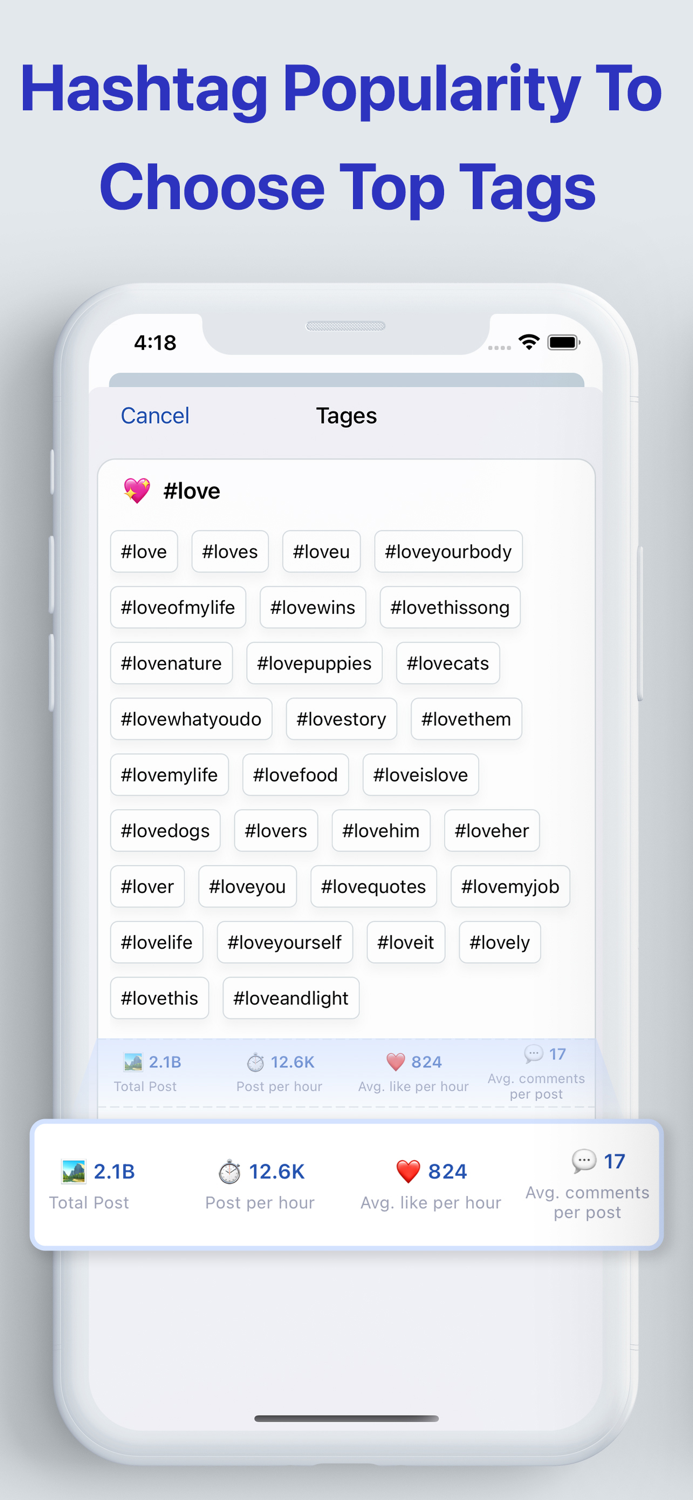 Top Hashtag finder