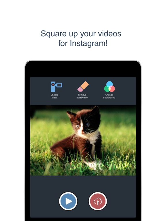 Square Video: Crop Rotate Zoom