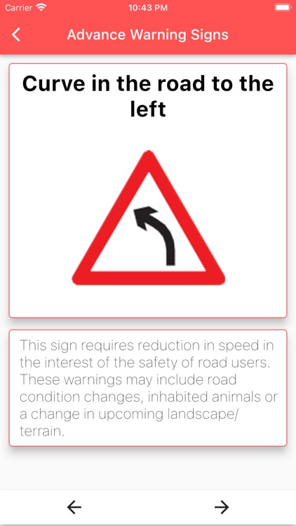 RTA Signal Test:Traffic Signs screenshot-3