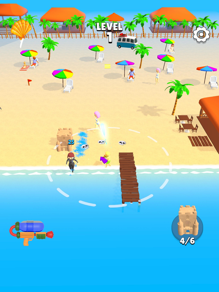 Sand Castle Build and Save