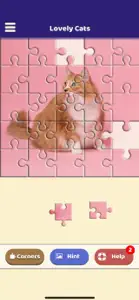 Lovely Cats Puzzle screenshot #3 for iPhone