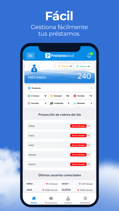 Préstamos CLOUD Screenshot