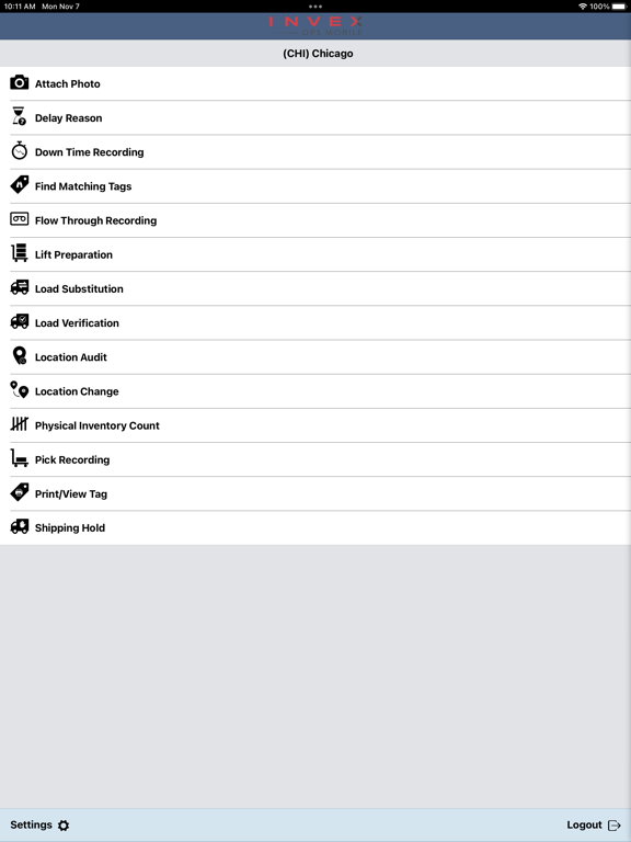 Screenshot #4 pour INVEX-OPS Mobile