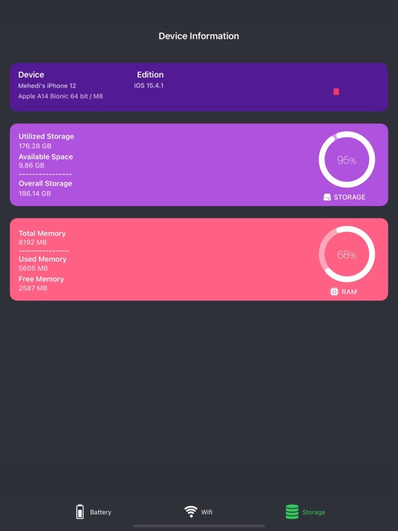 Screenshot #4 pour Battery Life checker