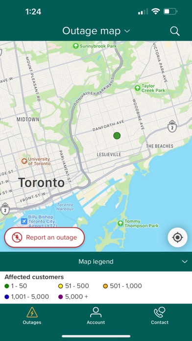 Toronto Hydro Screenshot