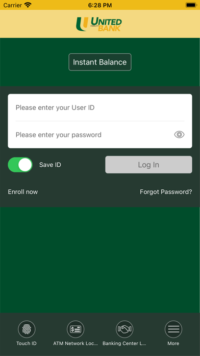 United Fidelity Bank/BSC/ICB Screenshot