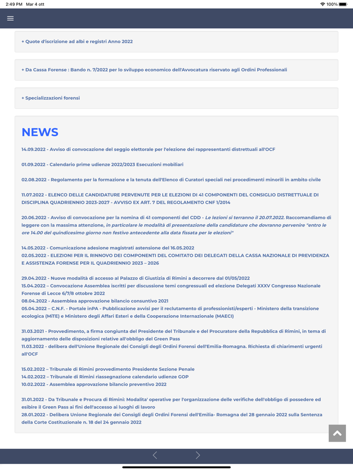 Ordine Avvocati Rimini