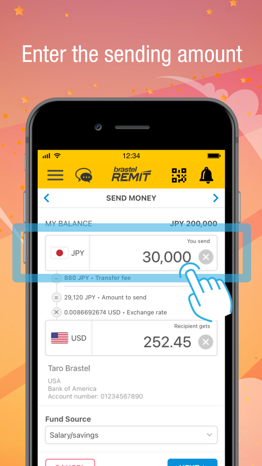 #4. Brastel Remit - Send Money (iOS) Bởi: Brastel Co.,Ltd.