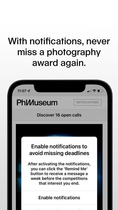 Photo Awards Guide by PhMuseum Screenshot