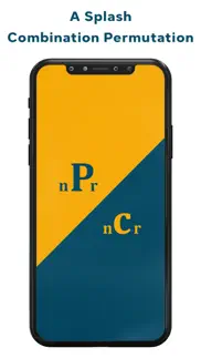 permutation combination calc iphone screenshot 1