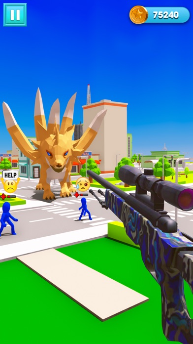 Giant Wanted Monsters Shooter Screenshot
