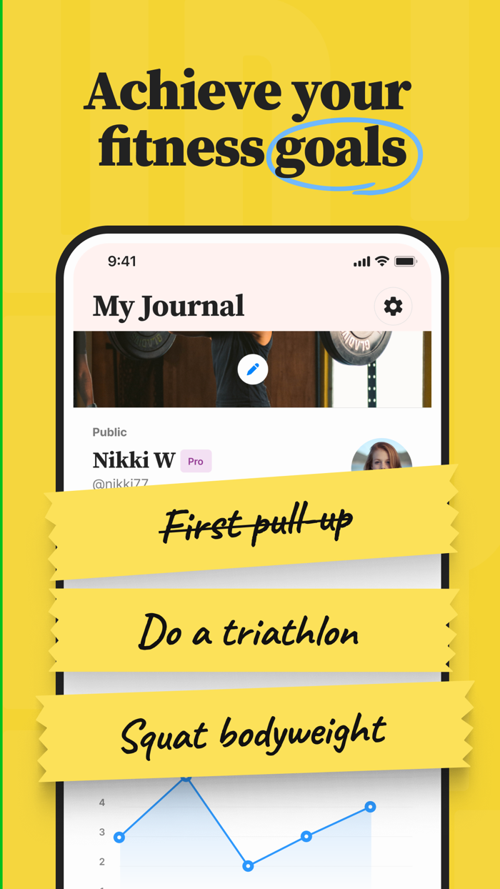 Squaddy workout log and groups