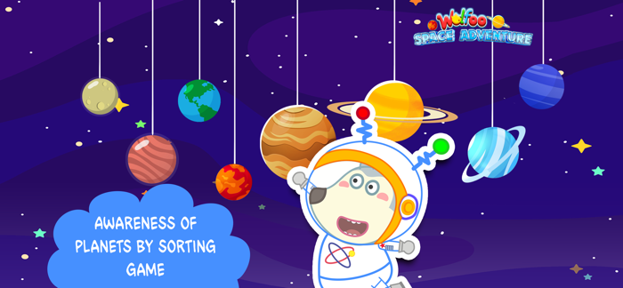 Wolfoos Space Adventure Game