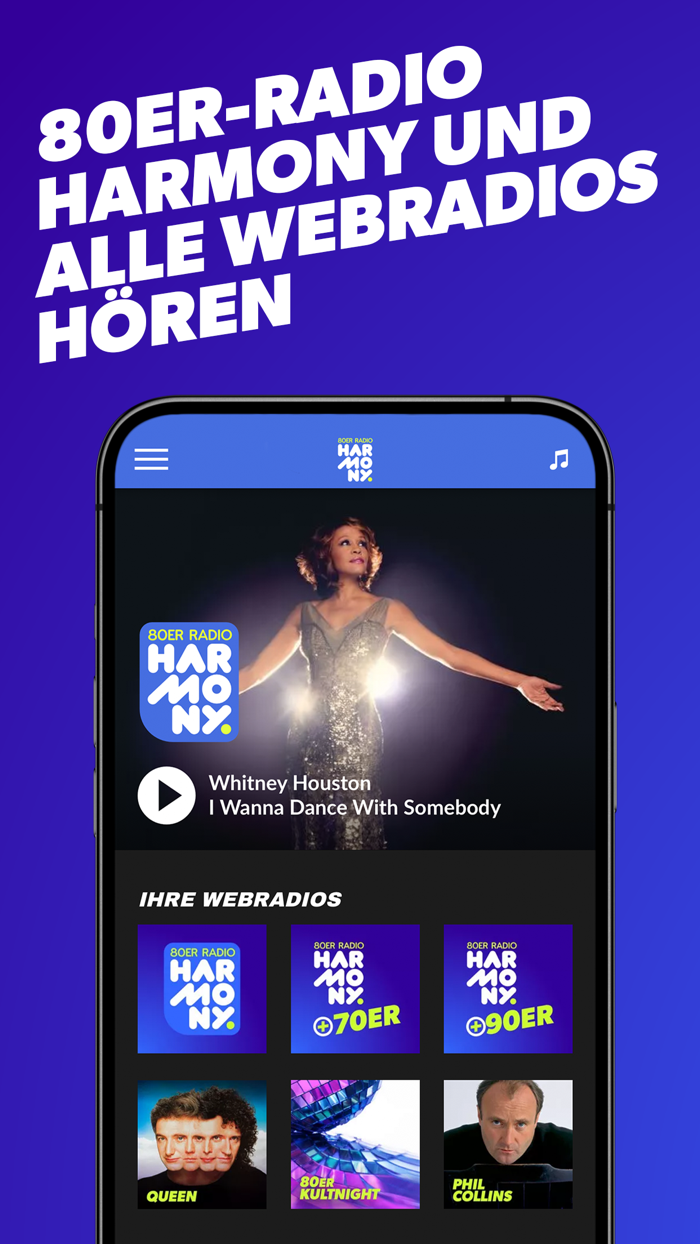 80er-Radio harmony.fm