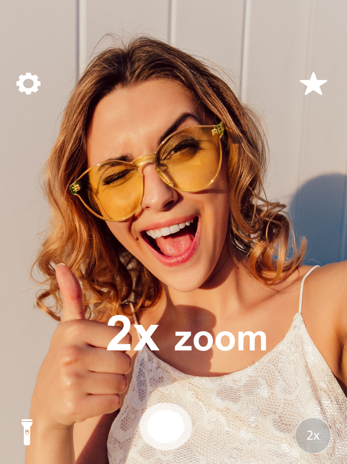 Selfie Camera - Max Zoom