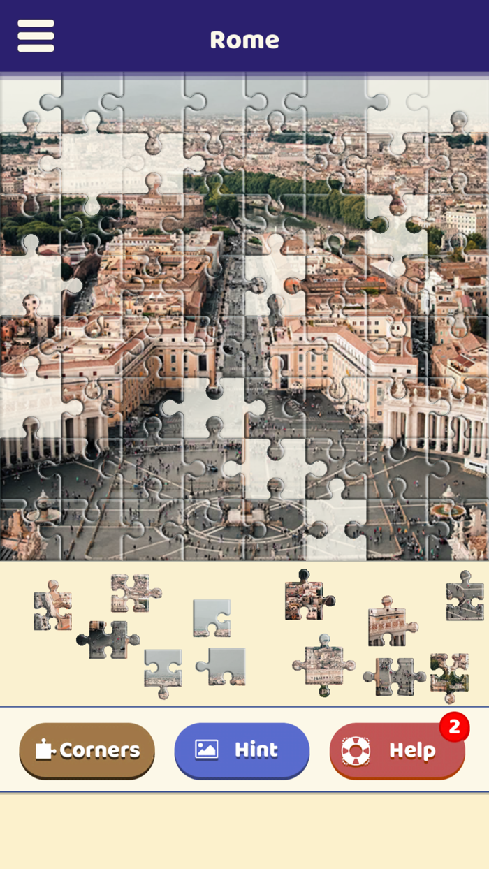 Rome Sightseeing Puzzle