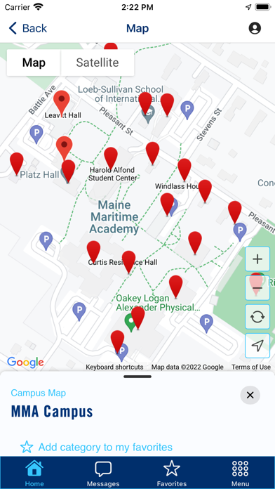 Maine Maritime Academy Mobile Screenshot