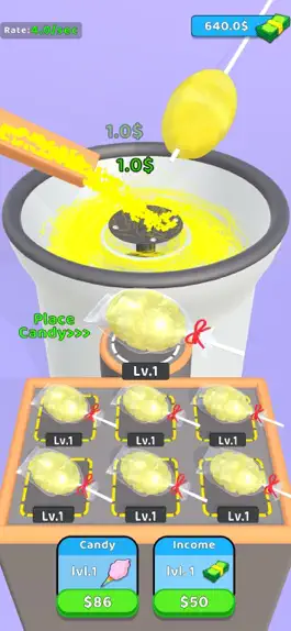 Game screenshot Cotton Candy Shop: Idle Tycoon apk