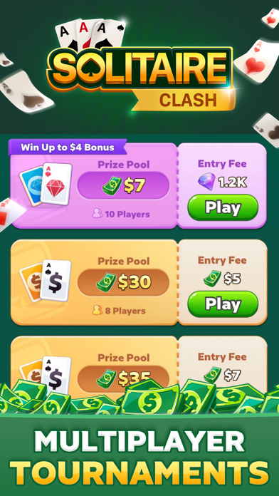 Solitaire Clash: Win Real Cash Screenshot