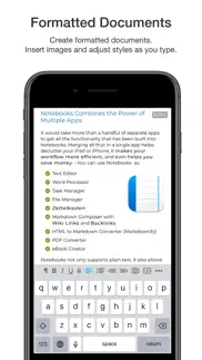 notebooks – write and organize iphone screenshot 2