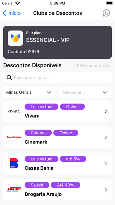 Prevenir+ Screenshot