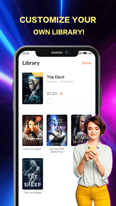 EpicNovel - romance, werewolf Screenshot
