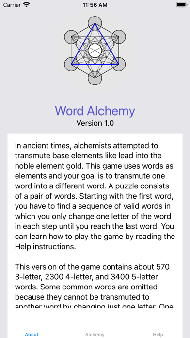 Word Alchemy Puzzles Screenshot