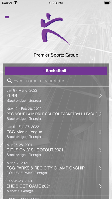 Premier Sportz Group Screenshot