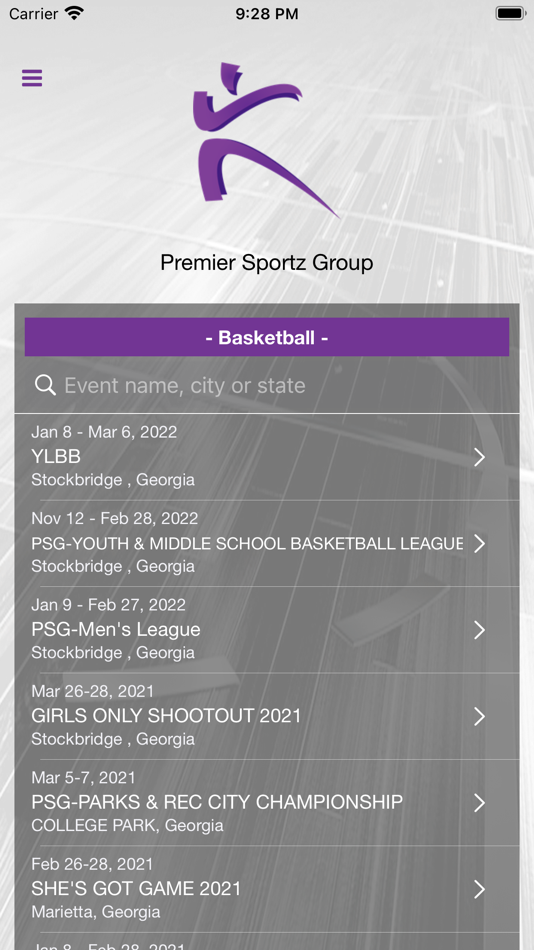 Premier Sportz Group - 5.9.17 - (iOS)