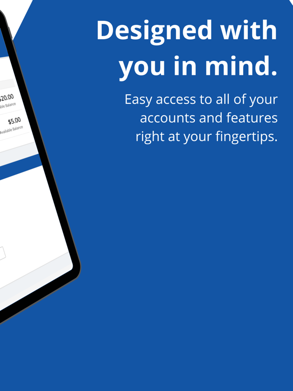 HRCCU Mobile Banking iPad screenshot 2 - Finance app