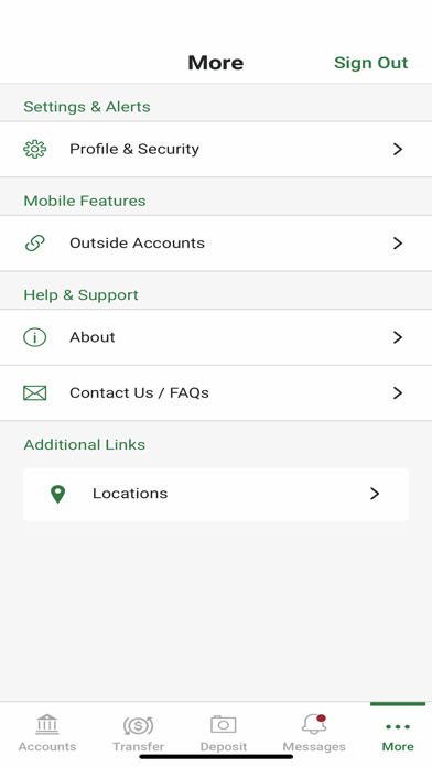 Magnolia Bank Mobile Screenshot