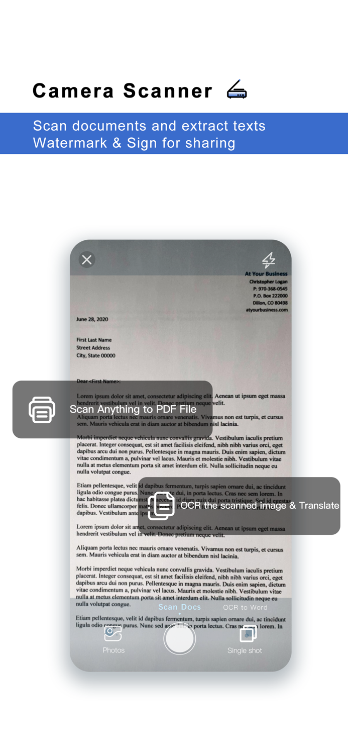 Bitwar Text Scanner - CamScan