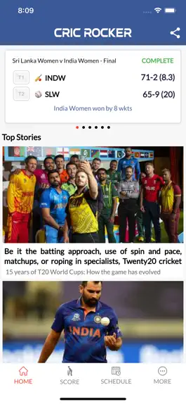 Game screenshot CricRocker - Sports Live mod apk