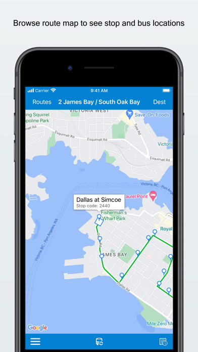 SC Victoria Transit Screenshot