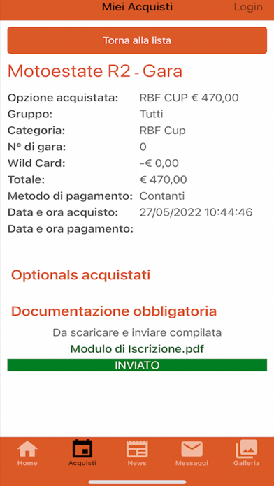 Moto Experience Screenshot
