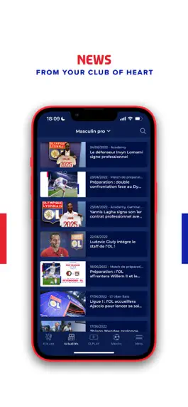 Game screenshot OLPLAY - Olympique Lyonnais apk