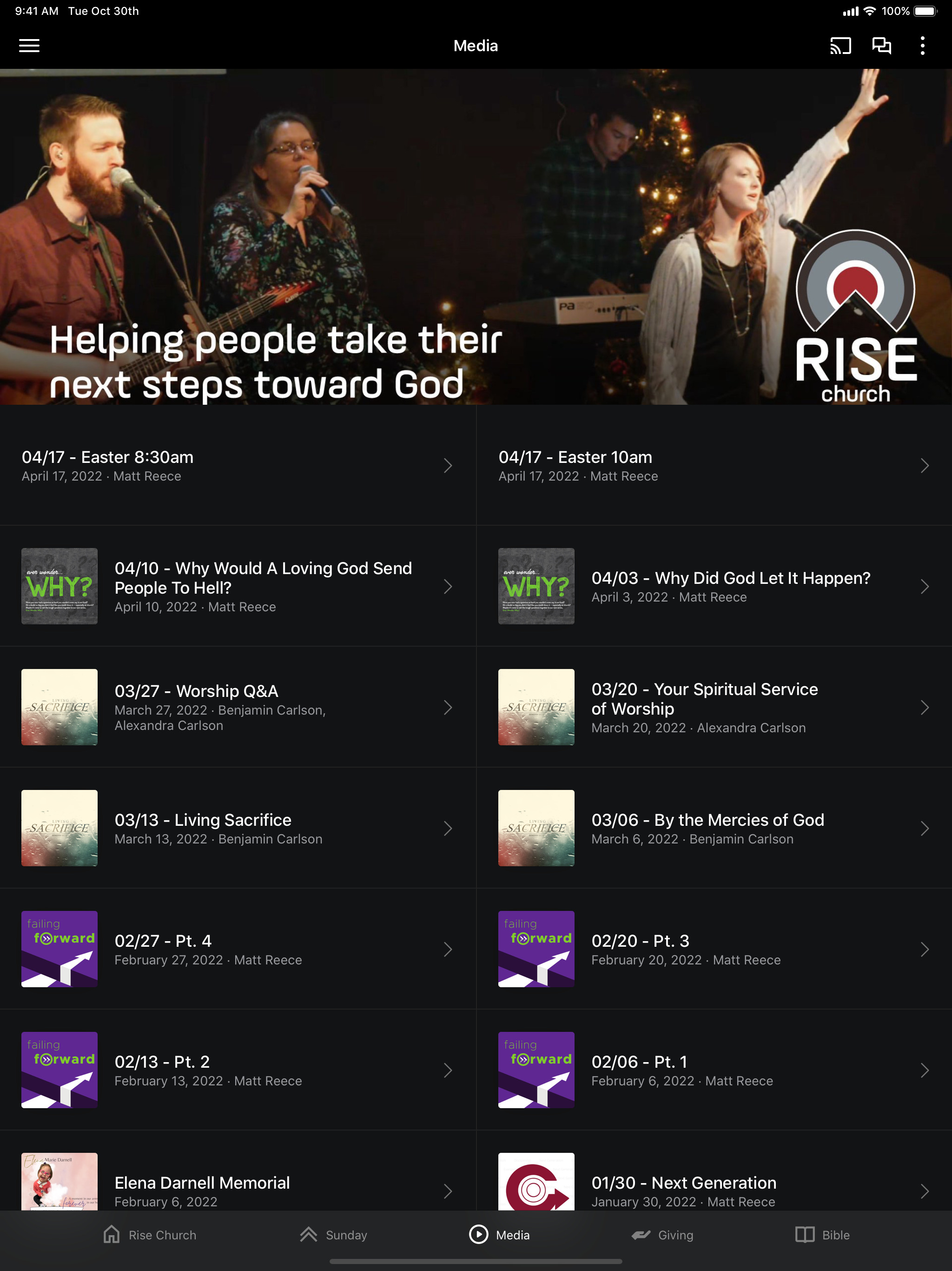 Rise Church App screenshot 5