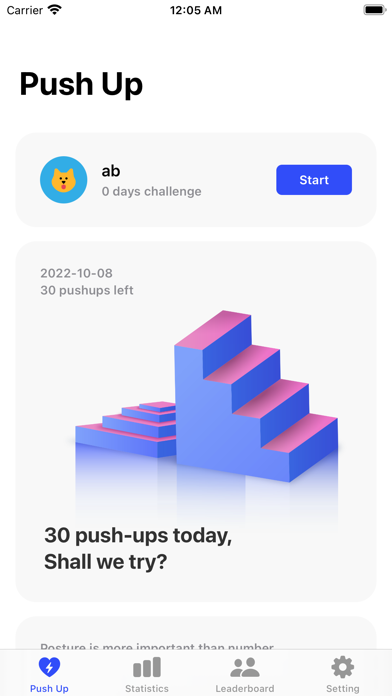 Thirty - push up challengeのおすすめ画像1